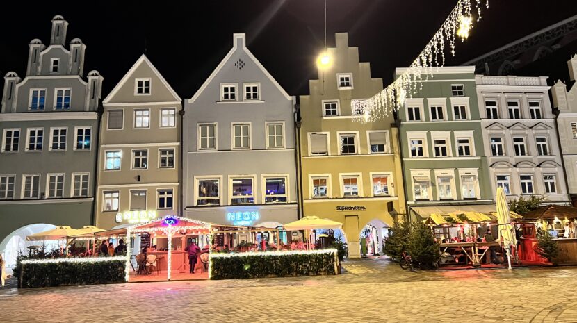 Adventstreffs in der Landshuter Altstadt. Foto: Stadt Landshut