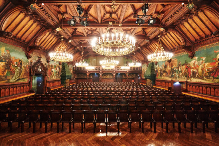 Der Landshuter Rathausprunksaal. Foto: Stadt Landshut/TVO