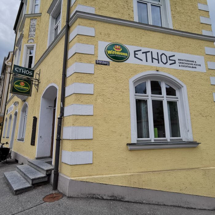 Griechische Spezialitäten im Ethos. Foto: Stadt Landshut