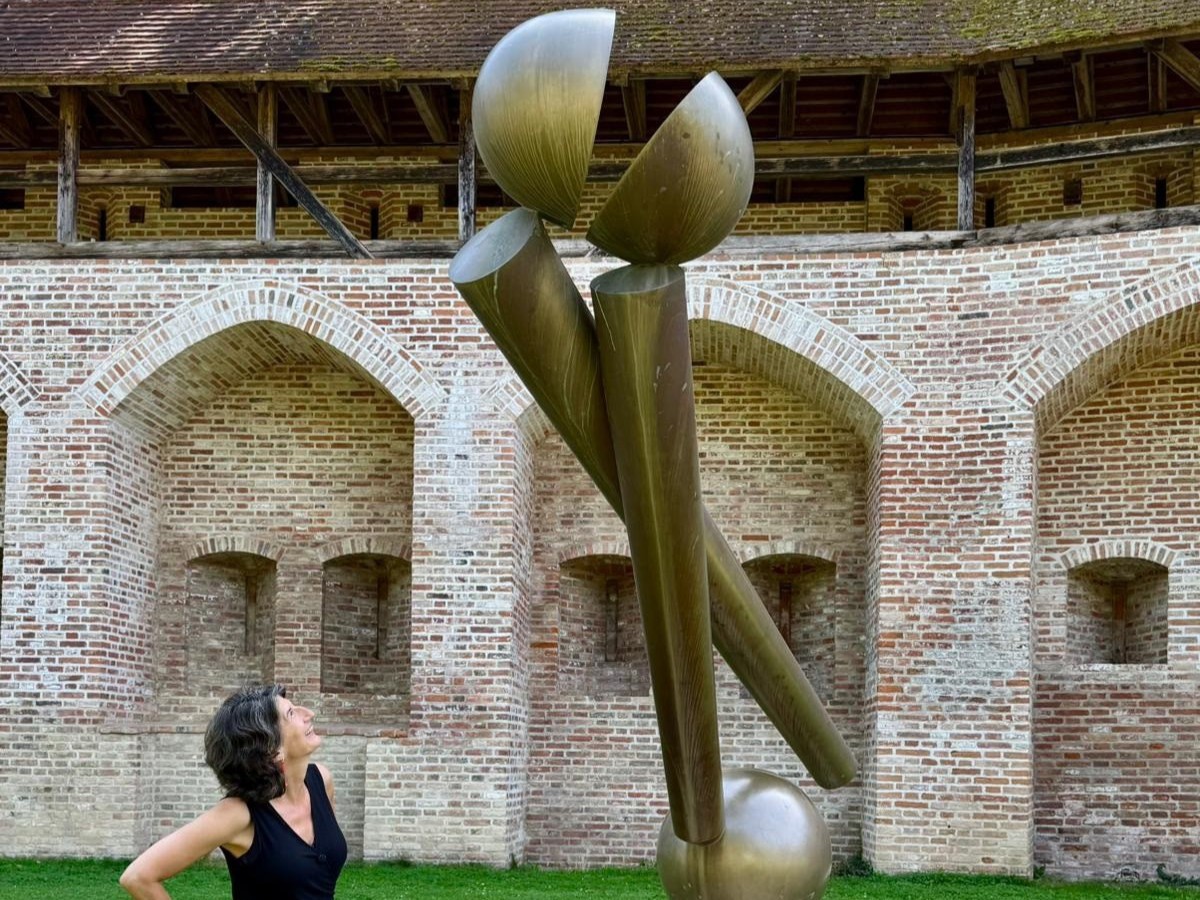Sieglinde Brams in Prantlgarten Sieglinde Brams in Prantlgarten. Foto: Sieglinde Brams