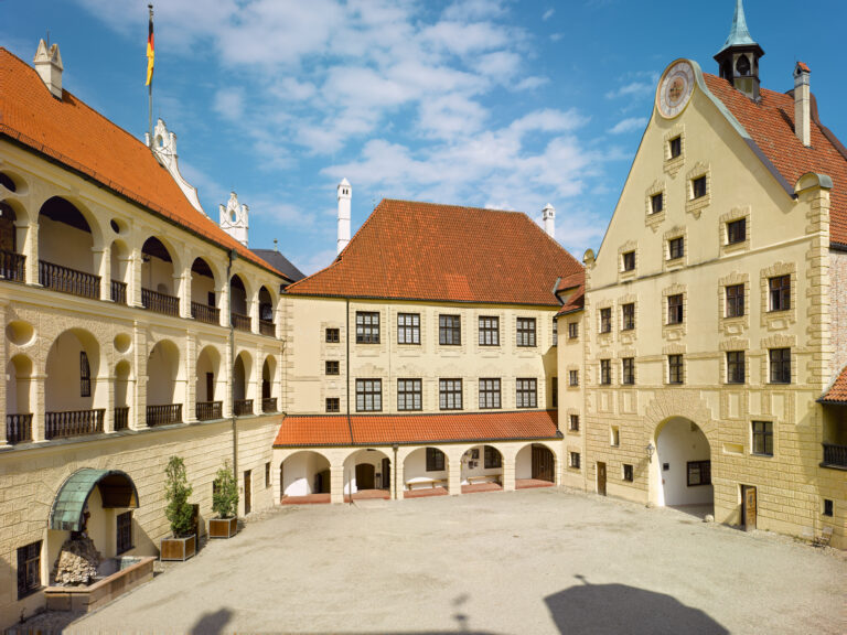 Burg Trausnitz Landshut Burghof ©Bayerische Schlösserverwaltung. Foto: Andrea Gruber Rainer Herrmann