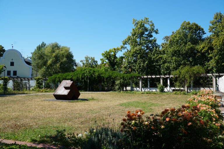 Garten bei der Mühleninsel. Foto: Stadt Landshut