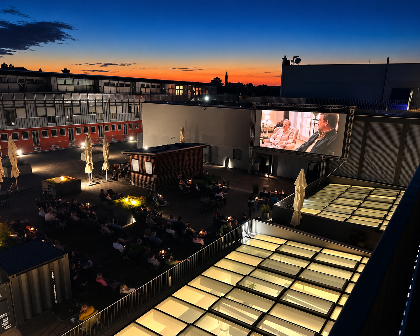 Kinopolis Landshut Open-Air-Kino, Quelle: Kinopolis Landshut