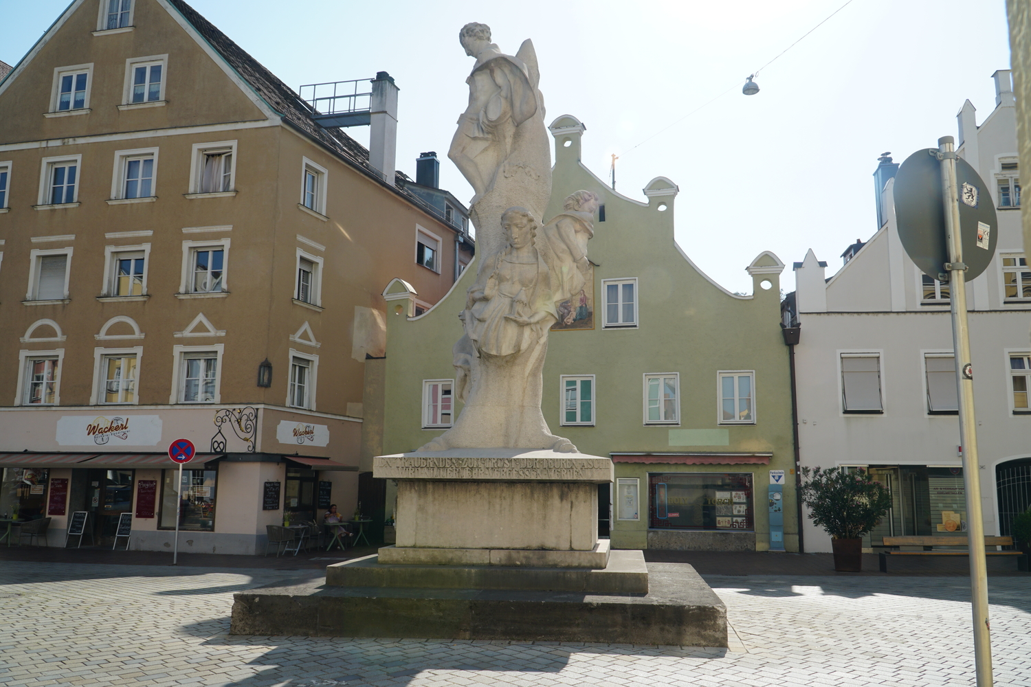 Rätsel 02 Lösung Kriegerdenkmal. Foto: Stadt Landshut