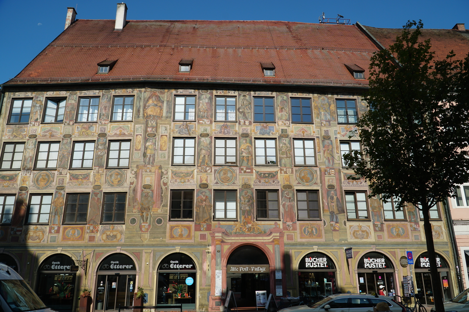 Rätsel 03 Lösung Alte Post. Foto: Stadt Landshut