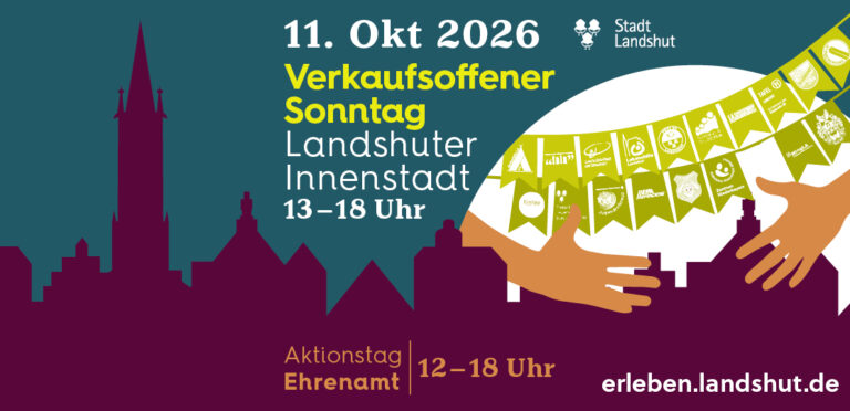 Verkaufsoffener Sonntag mit Aktionstag Ehrenamt am 11.10.2026