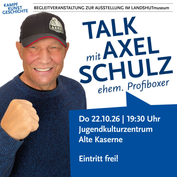 Talk mit Axel Schulz, Quelle: LANDSHUTmuseum