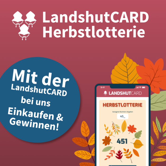 LandshutCARD-Herbstlotterie, Quelle: Stadt Landshut