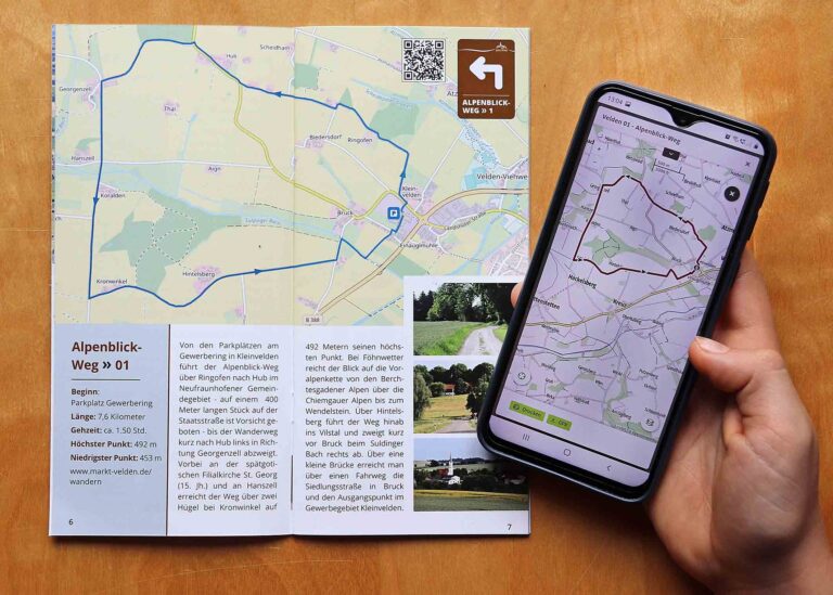 Wandern auf dem Alpenblickweg in Velden. Foto: motivmedia